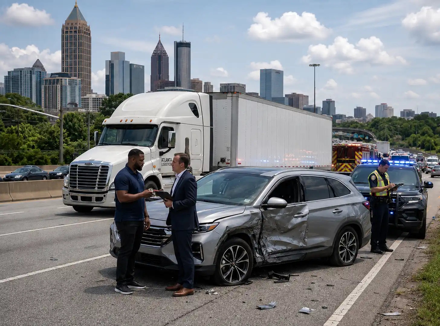 Car crashed photo